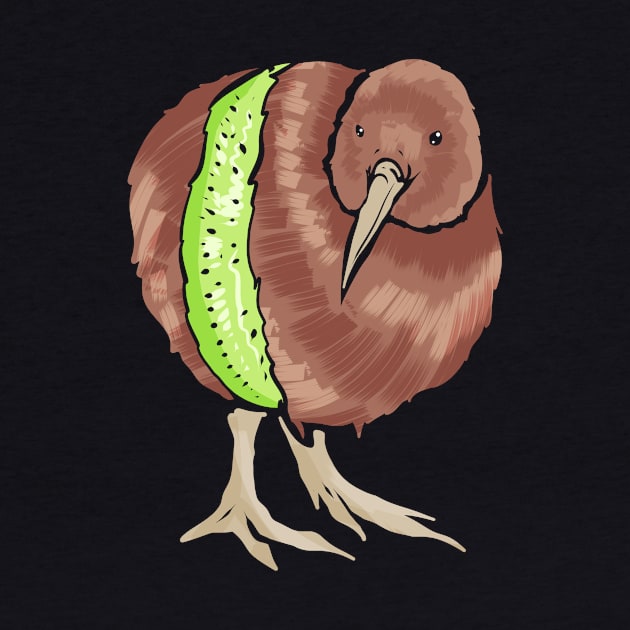 Kiwi Bird New Zealand Kiwi by ChrisselDesigns